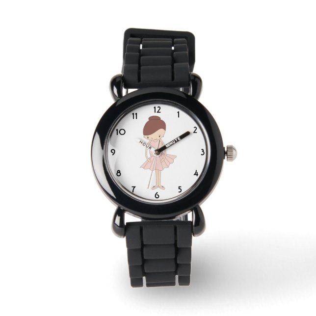 illusima Isabella Ballerina Silver Kinder horloge (Voorkant)
