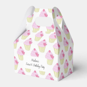 illusima Lekkere Roze Glazuur Cupcakes Sweet 16 Bedankdoosjes
