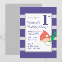 illusima Mermaid Paars Girls Birthday Party