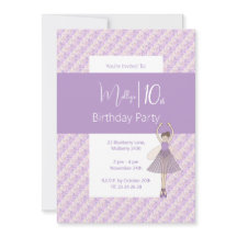 illusima Paarse Bloemenfee 10e Verjaardag