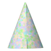 illusima Regenboog Confetti Patroon Feest Feesthoedjes (Achterkant)