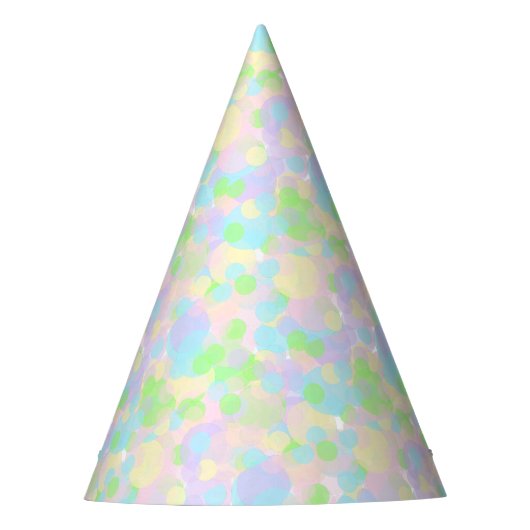 illusima Regenboog Confetti Patroon Feest Feesthoedjes (Voorkant)
