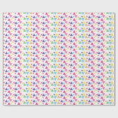 illusima Regenboog Driehoek Feestje Cadeaupapier (Vlak)