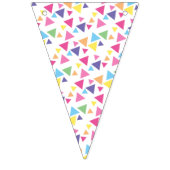 illusima Regenboog Driehoekjes Feest Vlaggetjes (Derde vlag)