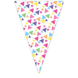 illusima Regenboog Driehoekjes Feest Vlaggetjes