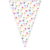 illusima Regenboog Sterren Feest Vlaggetjes (Derde vlag)