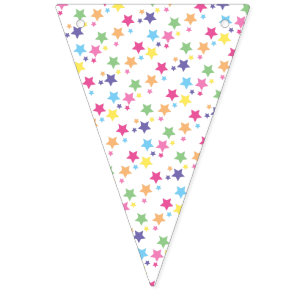 illusima Regenboog Sterren Feest Vlaggetjes