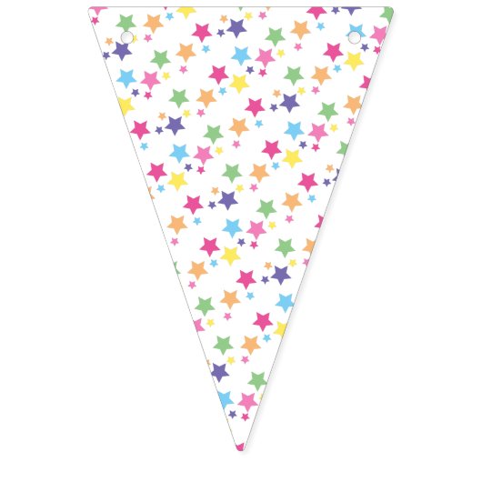 illusima Regenboog Sterren Feest Vlaggetjes (Eerste vlag)