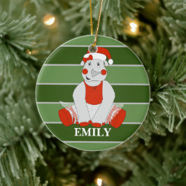 illusima Rhino - Gepersonaliseerde kerst Keramisch Ornament