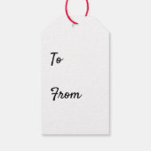 illusima Rode Lint Cadeaulabel (Achterkant)