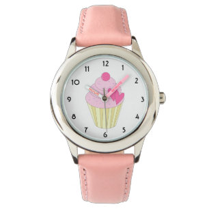 illusima Roze Hartjes Kinderhorloge Horloge