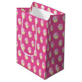 illusima Roze Medium Cadeauzakje (Voorkant Gekanteld)