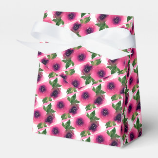 illusima Roze Roos Waterverf Cadeau/ Bedankdoosjes