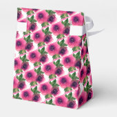 illusima Roze Roos Waterverf Cadeau/ Bedankdoosjes (Achterkant)
