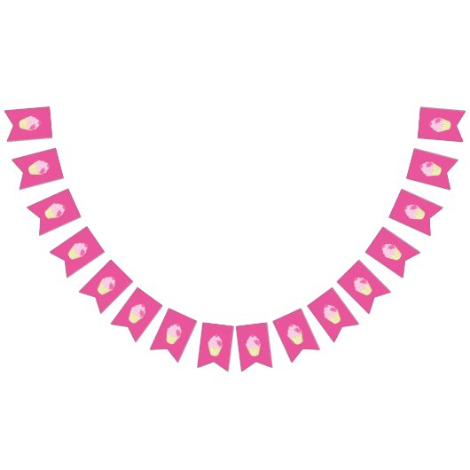 illusima Roze Vlaggetjes (Alle)