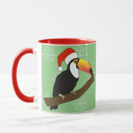 illusima Toucan Christmas Snowflakes Mok