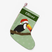illusima Toucan kerstsnowflakes Kleine Kerstsok (Voorkant (Hangend))