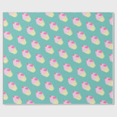 illusima Turquoise Cadeau Cadeaupapier (Vlak)