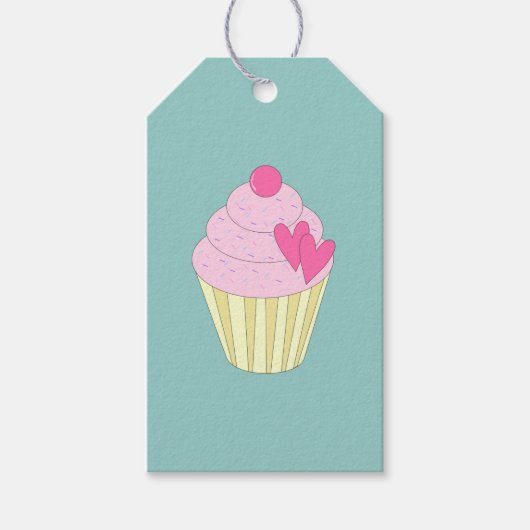 illusima Turquoise Cadeaulabel (Voorkant)