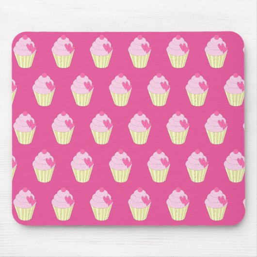 illusima Versierde Cupcake Muismat (Voorkant)