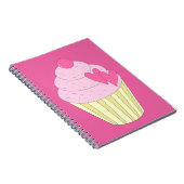 illusima Versierde Cupcake Notitieboek (Rechterzijde)