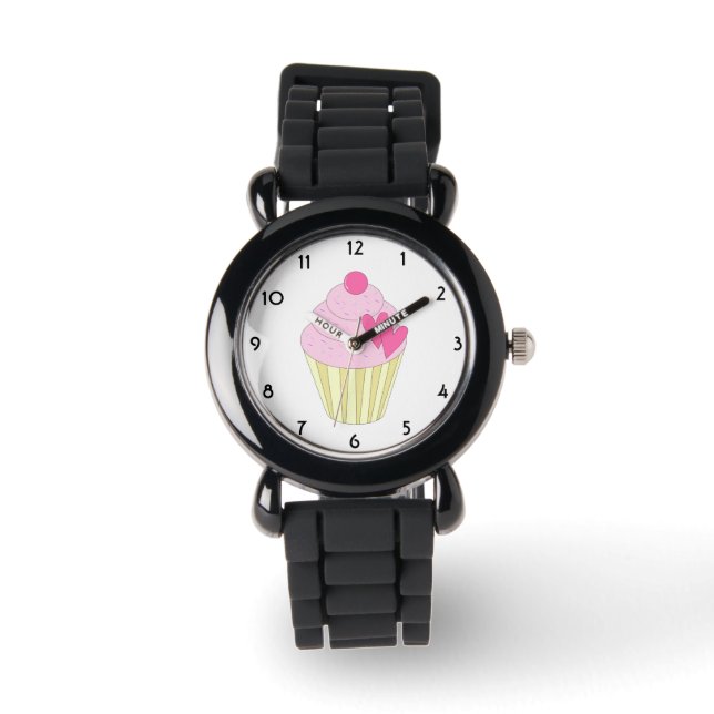 illusima Zilver Glitter Kinderhorloge Horloge (Voorkant)