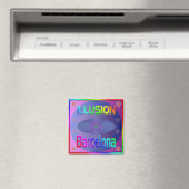 "ILLUSION Barcelona" Magnet! Magneet (Insitu (Vaatwasser))