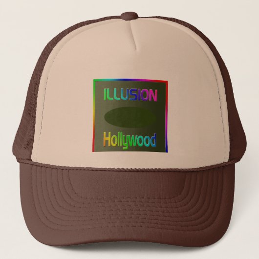 "ILLUSION Hollywood"-Pet! Trucker Pet (Voorkant)