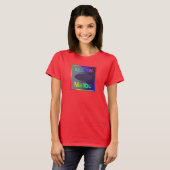 "ILLUSION Malibu" T-Shirt! T-shirt (Voorkant volledig)