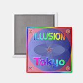 "ILLUSION Tokyo" Magnet! Magneet (Voorkant / Achterkant)