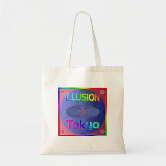 "ILLUSION Tokyo"-tas! Tote Bag (Voorkant)