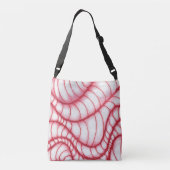 Illusion Worms Crossbody Bag Crossbody Tas (Achterkant)