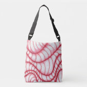 Illusion Worms Crossbody Bag Crossbody Tas (Voorkant)
