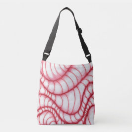 Illusion Worms Crossbody Bag Crossbody Tas