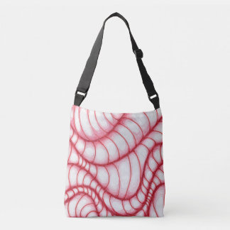 Illusion Worms Crossbody Bag Crossbody Tas