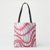 Illusion Worms-Tas Tote Bag (Voorkant)