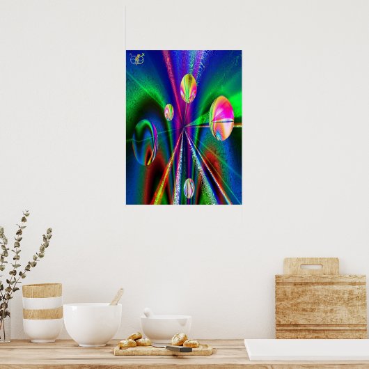 Illusional Vacume Poster (Keuken)