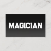 illusionistische magiër contactkaartje (Voorkant)
