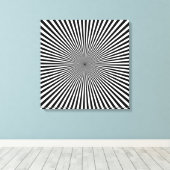 Illusions - Ingewikkelde Canvas Print - SRF (Insitu (Houten vloer))