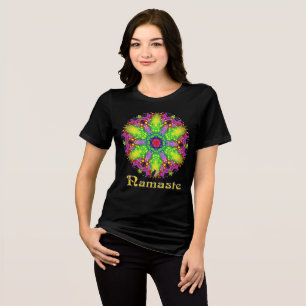 Illusoire Namaste-caleidoscoop Tri-Blend Shirt
