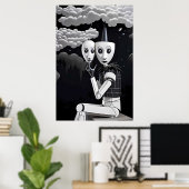 Illusoire veralgemening van klinische voorspelling poster (Thuiskantoor)