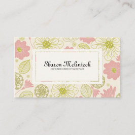 illustere bloemen visitekaartje