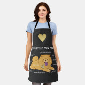 ILLUSTRATED CHOW SCHORT (Gedragen)