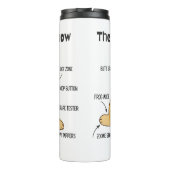 ILLUSTRATED CHOW  THERMOSBEKER (Achterkant)