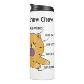 ILLUSTRATED CHOW  THERMOSBEKER (Geroteerd rechts)