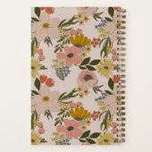 Illustrated Floral Personalized Journal Notitieboek (Achterkant)