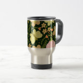 Illustrated Flowers Travel Mug Reisbeker (Voorkant rechts)
