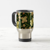 Illustrated Flowers Travel Mug Reisbeker (Voorkant links)