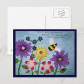 Illustrated Haiku postcard Briefkaart (Voorkant / Achterkant)