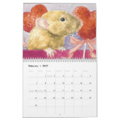 Illustrated Rat Portreit Calendar 2011 Kalender (Feb 2027)